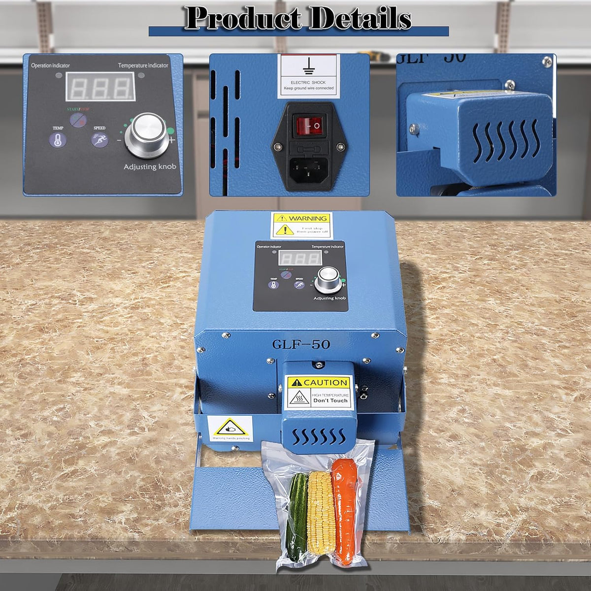 Heat Sealer Machine,Automatic Food Plastic Bag Heat Sealing Machine