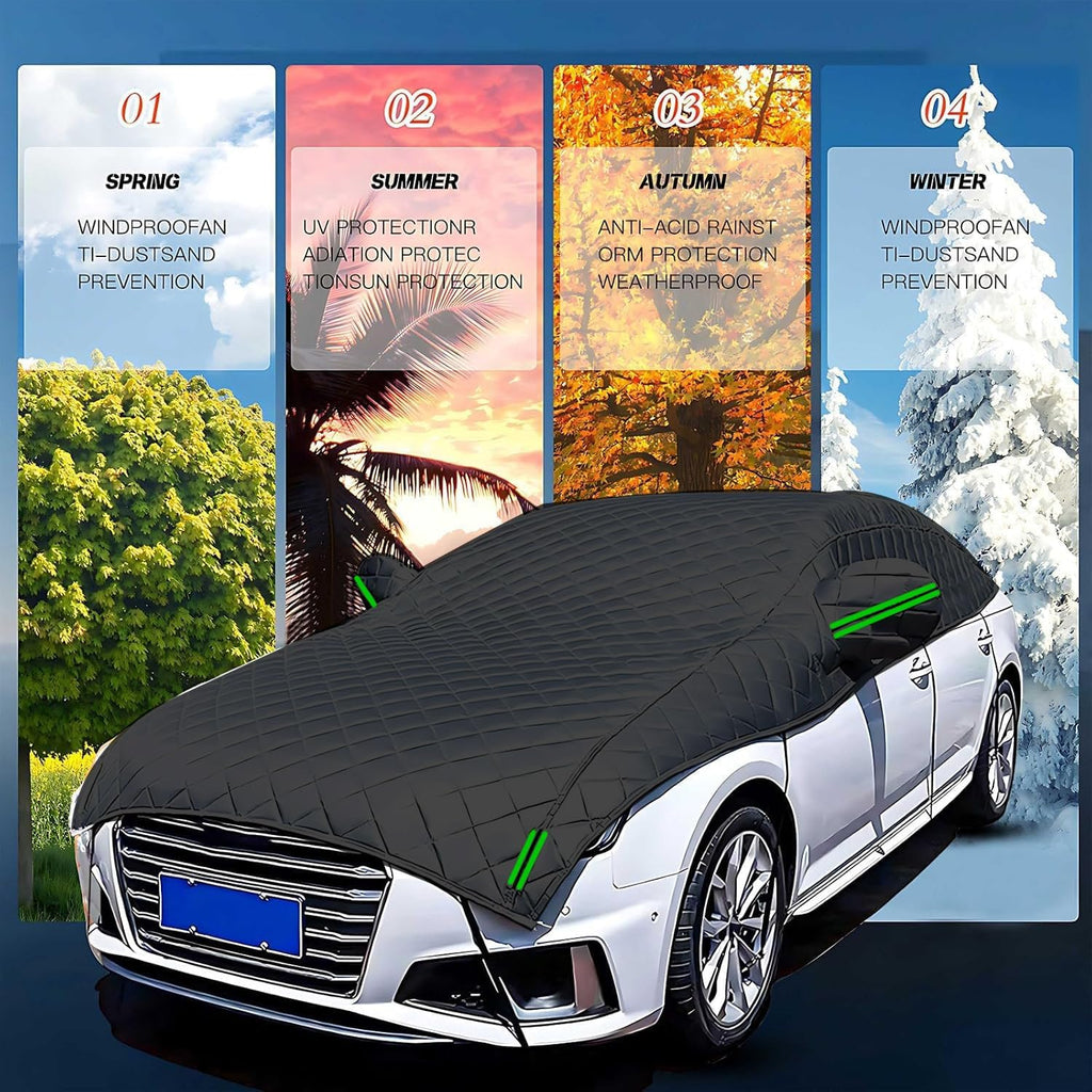 Hail Protector Car Cover Custom Fit Mercedes C220 Outdoor Anti-Hail Car Covers Waterproof Snowproof UV-Proof 5-Layer