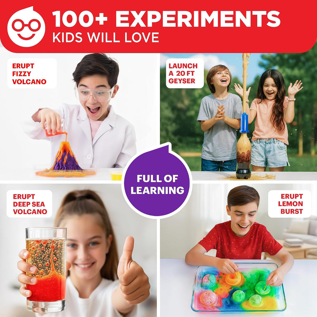Super Science Experiments Kit for Kids Ages 8+ | Science Kits for Kids Ages 8-12, Birthday Gift Ideas for Boys &