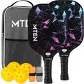 Pickleball Paddles Set of 2/4/1, USAPA Approved Fiberglass Rackets | Lightweight Set for Men, Women, Beginners &