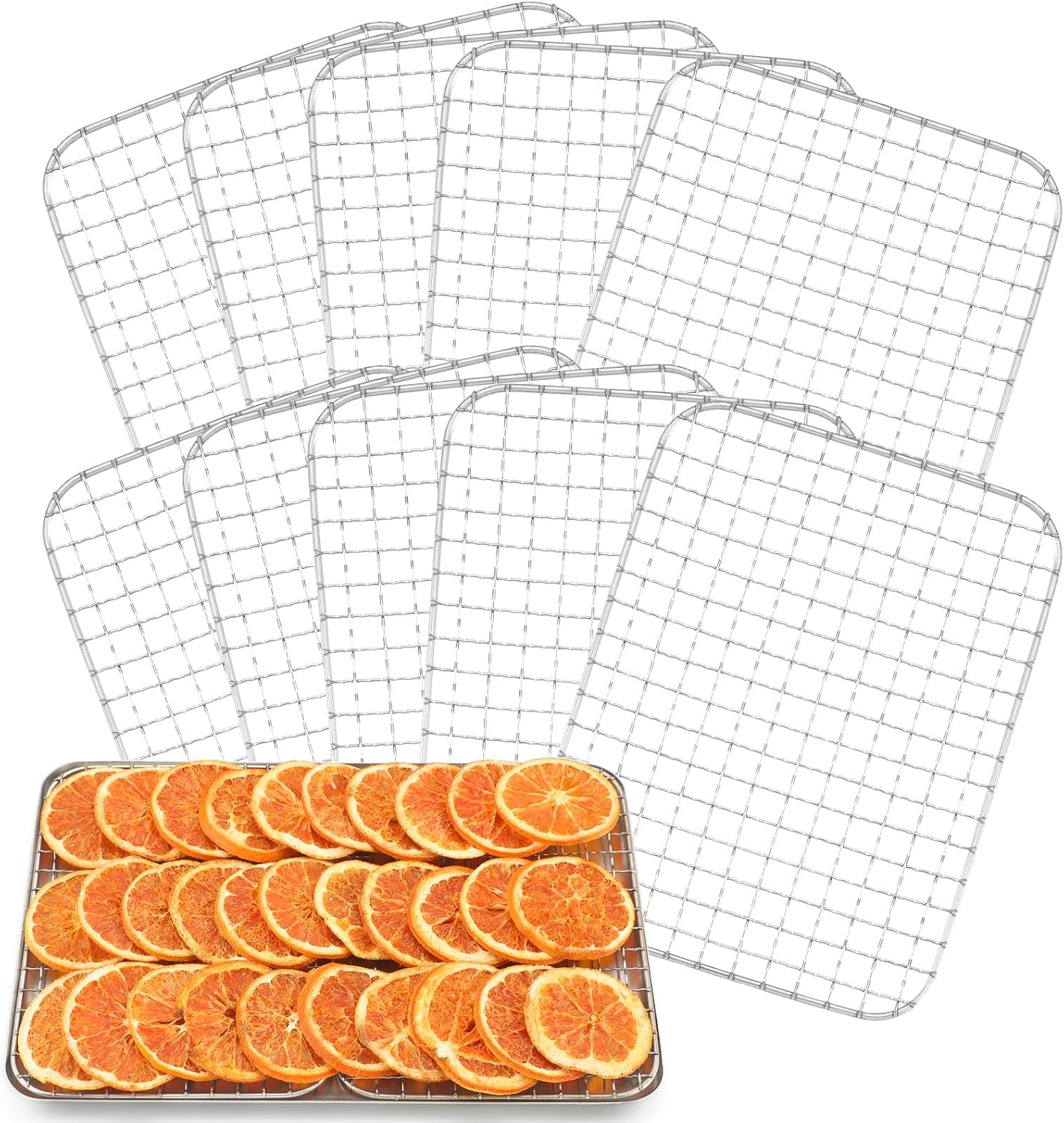 10 Pcs Wire Trays Compatible with Harvest Right Freeze Dryer 8x6"