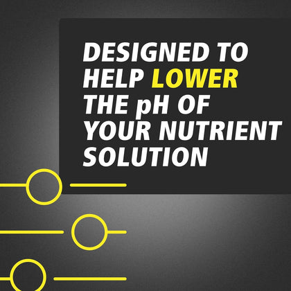 pH Up and pH Down Liquids - Stabilize Nutrient pH in Hydroponics, 1 qt. Bottles