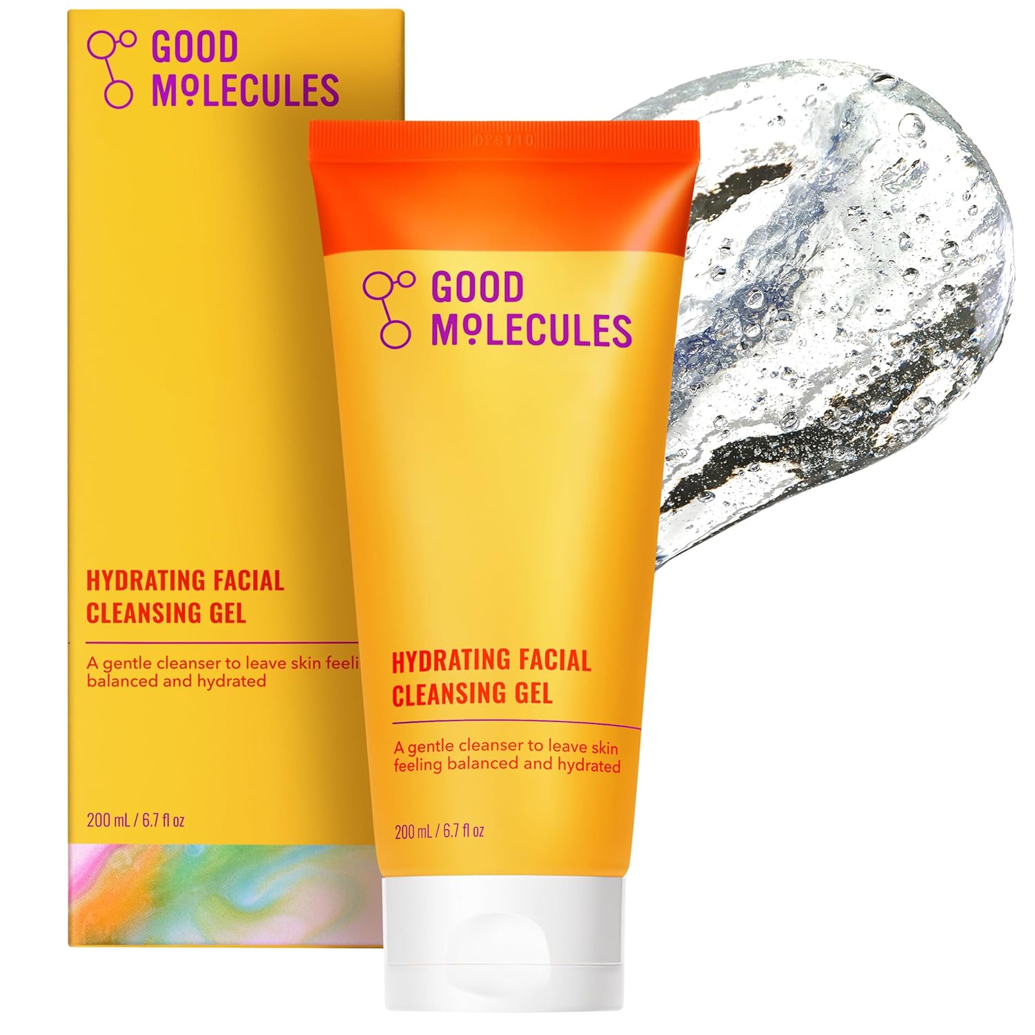 Hydrating Facial Cleansing Gel, Gentle Face Wash, 6.7 fl oz | Gentle daily face wash that removes impurities without