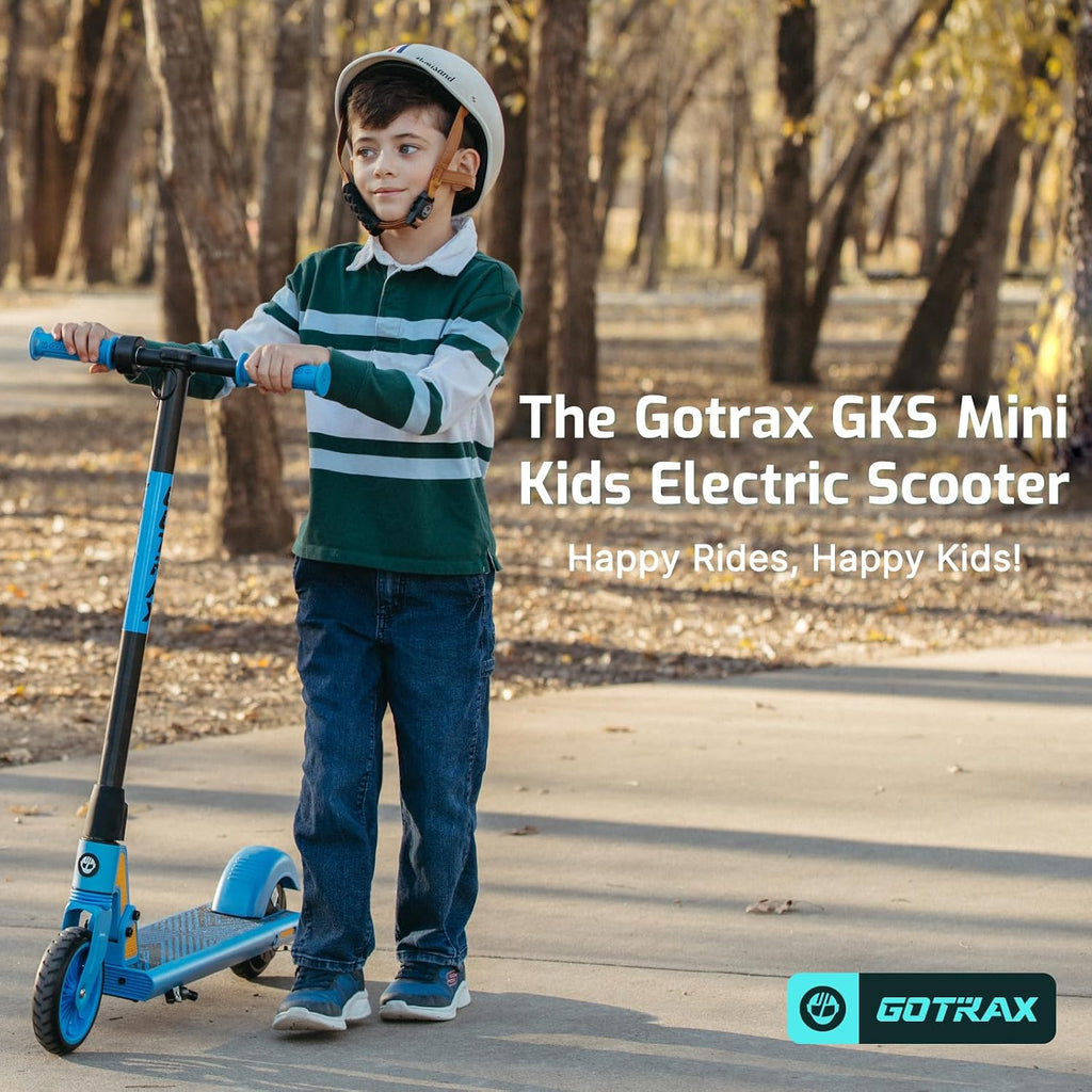Gotrax Electric Scooter for Kids 6-12, Max 3.75 Mile & 7.5Mph,Thumb Control