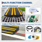 Extra Wide Rubber Curb Ramps