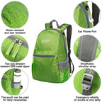 20L Lightweight Packable Backpack Travel Hiking Daypack Foldable Backpack for Men Women