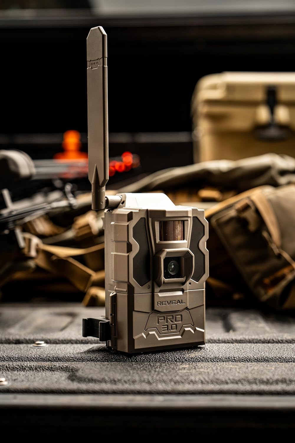 Reveal Pro 3.0 Cellular Trail Camera, Night Vision, GPS | 4G LTE; 4K HD photo; no-glow IR flash; optional SD card