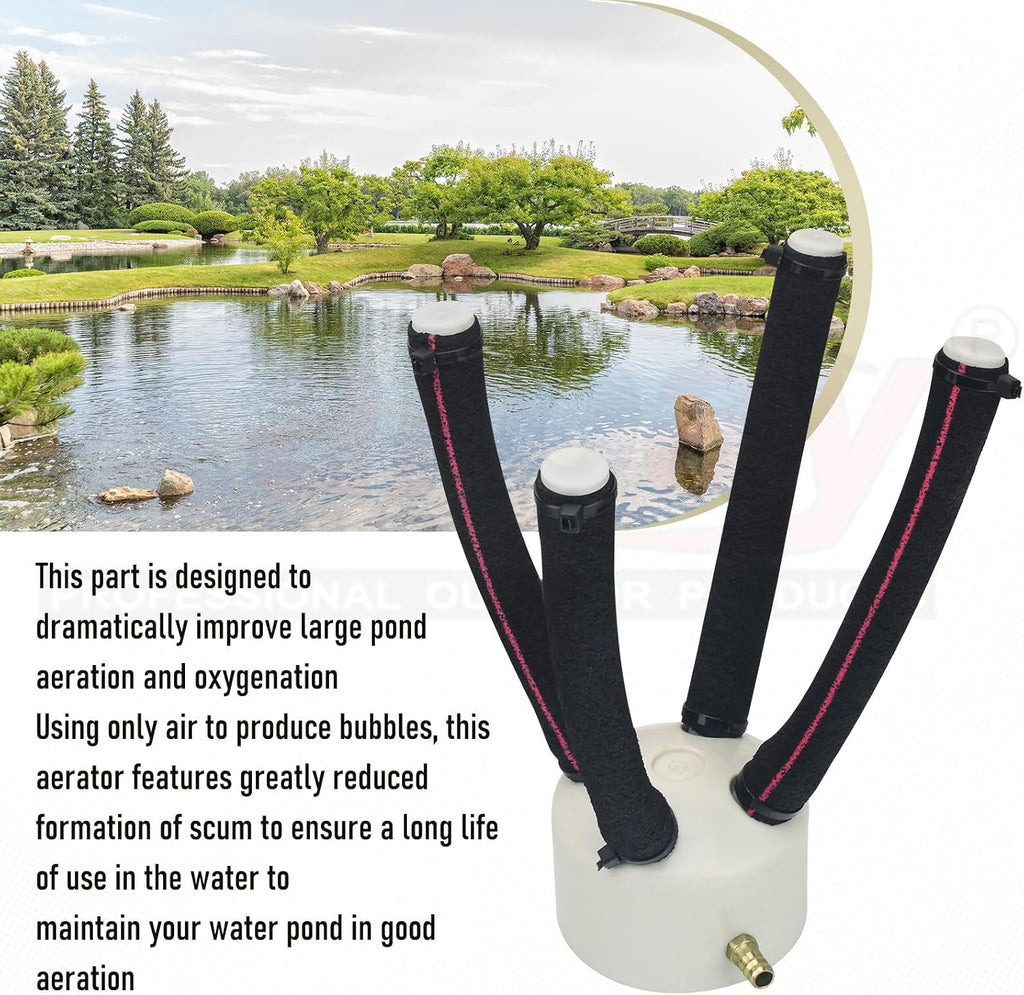 Large Pond Diffuser for Bubbling- Sinking Pond Aquatic Aerators & Deicer