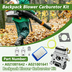A021001642 Backpack Blower Carburetor Kit Replace A021001641