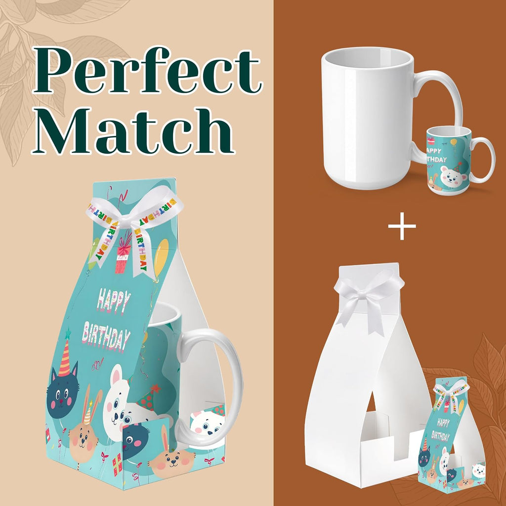 Sublimation Mugs 15 oz Coffee Mugs Bulk 12 Pack Tazas Para Sublimar