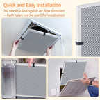 2-Pack 12x30x1 MERV 8 Reusable HVAC Electrostatic Furnace Filters