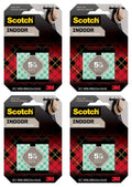 Pre-Cut Foam Mounting Squares, Heavy Duty Double-Sided Tape, 1-Inch Squares, 16 Count (Pack of 4, 64 Squares Total)