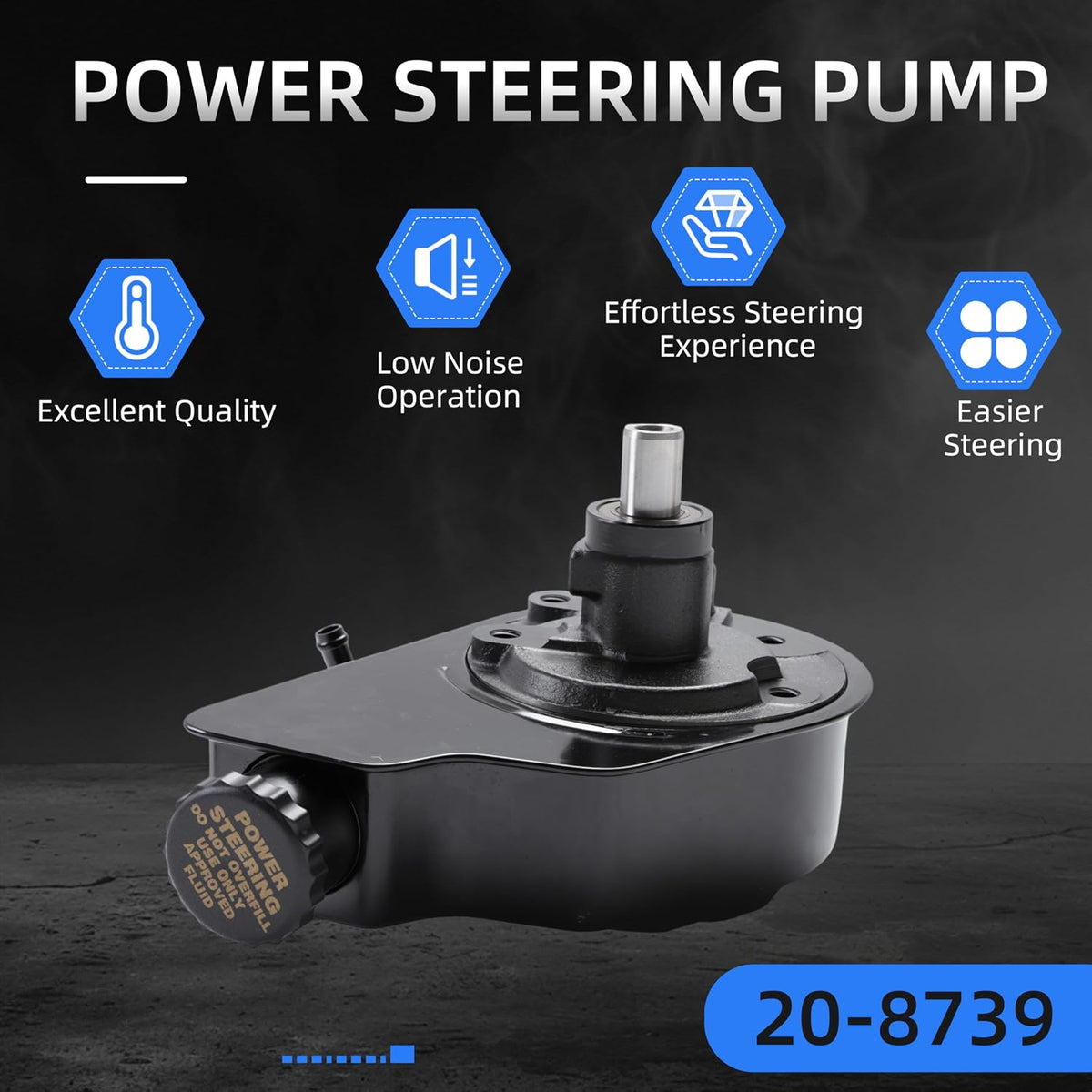 Power Steering Pump for Silverado 1500 2500/C1500/C2500/K3500