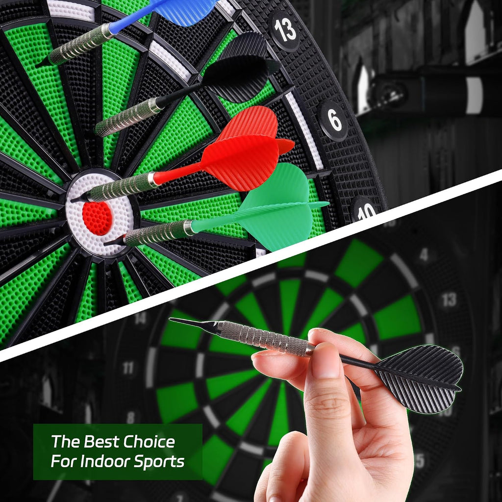 Plastic Tip Darts,12pcs Soft Darts Set with 100 Plastic Tips for Electronic Dartboard