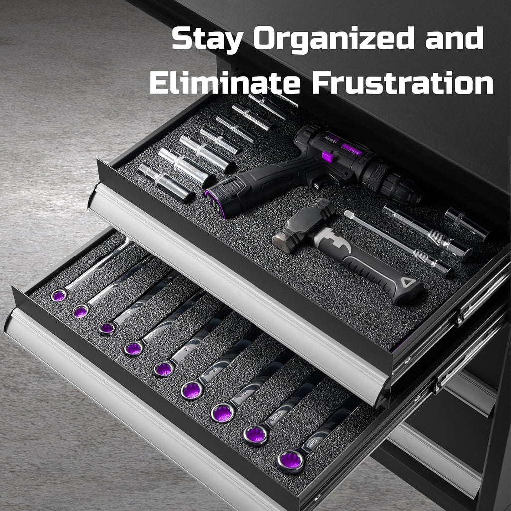 Tool Box Foam Organizer 48x24x2 inch 1PC, Kaizen Sheets for Pro Tool Control, Custom Tool Shadow Inserts for Cases &
