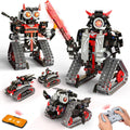 5-in-1 STEM RC Robot Building Kit - 443PCS, Gift for Boys Ages 8-13 | STEM Toys for Ages 8-13, Building Toys for