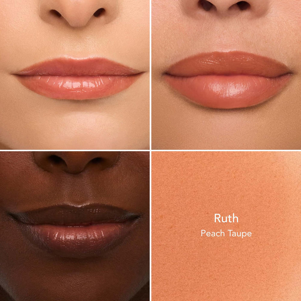 Sheer Strength Shine Lip Tint, Peach Taupe Shade