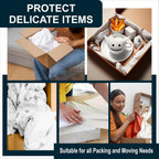 White Packing Paper Sheets for Moving | Small Size Wrapping Paper Newsprint - Must Have in Your Moving Supplies |