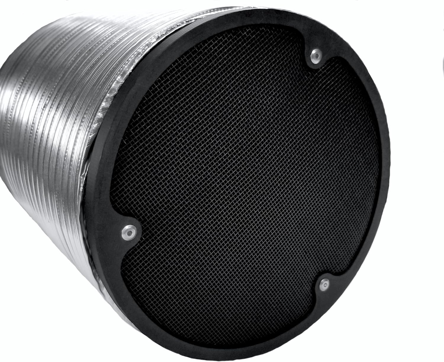 Air Duct Screen and Carbon Filter for 6 inch Air Ducts; Atomic Innovations | fits into Ducts, Vents, Grow tents