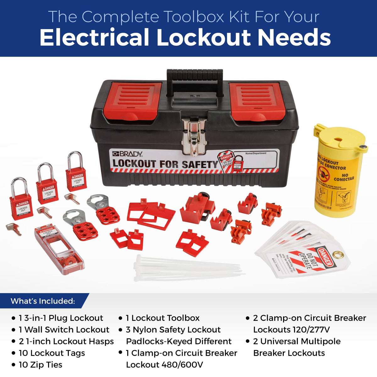 Electrical Lockout Tagout Kit