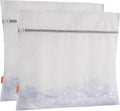 Diamond Mesh Laundry Bags 2 Pack (XX-Large, 24x24”) | Heavy Duty Mesh, Durable Zipper