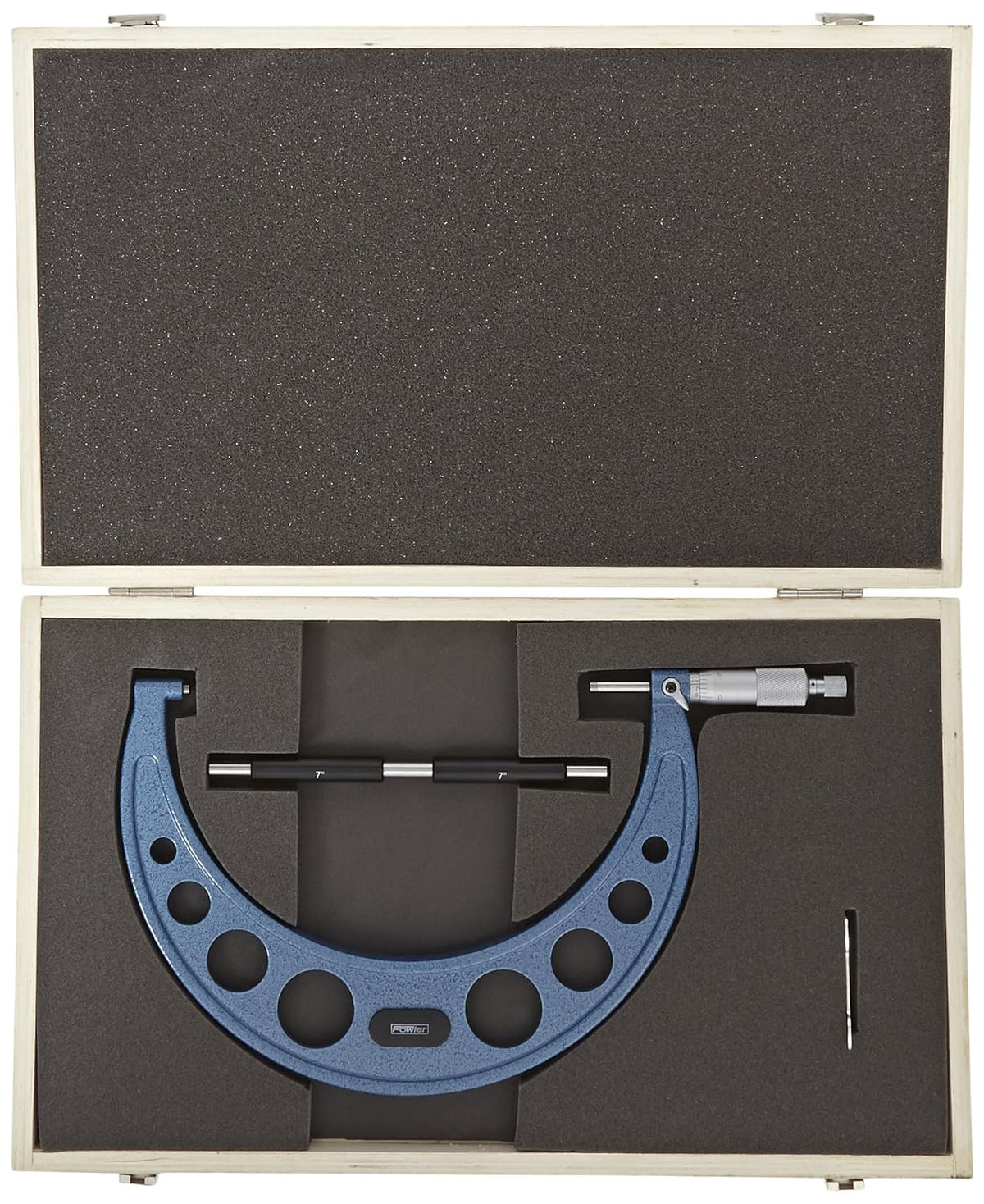 Fowler 52-240-008-1, Outside Inch Micrometer with 7-8" Measuring Range