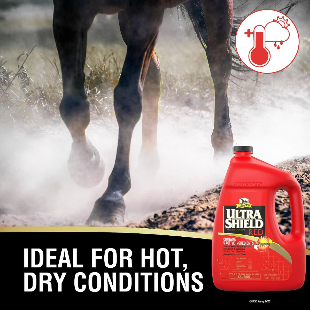 UltraShield Red Insecticide & Repellent, 128 fl oz Gallon