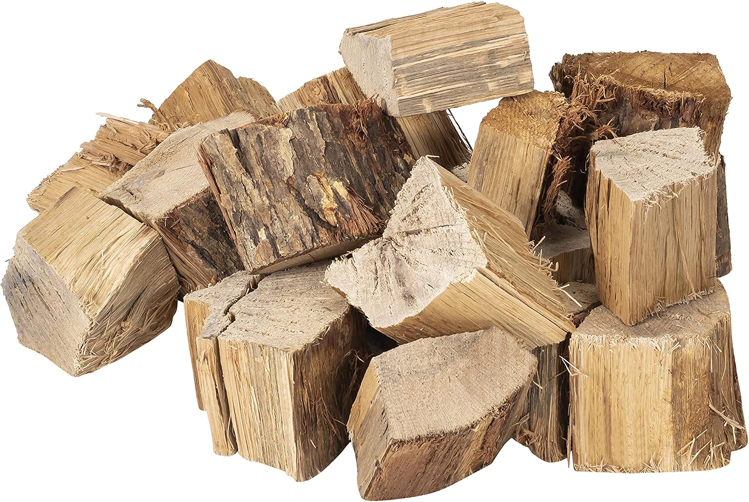 ’s Cooking Wood Chunks (Competition Grade) USDA Certified for Smoking, Grilling or Barbequing (Hickory 25-30lbs 1728