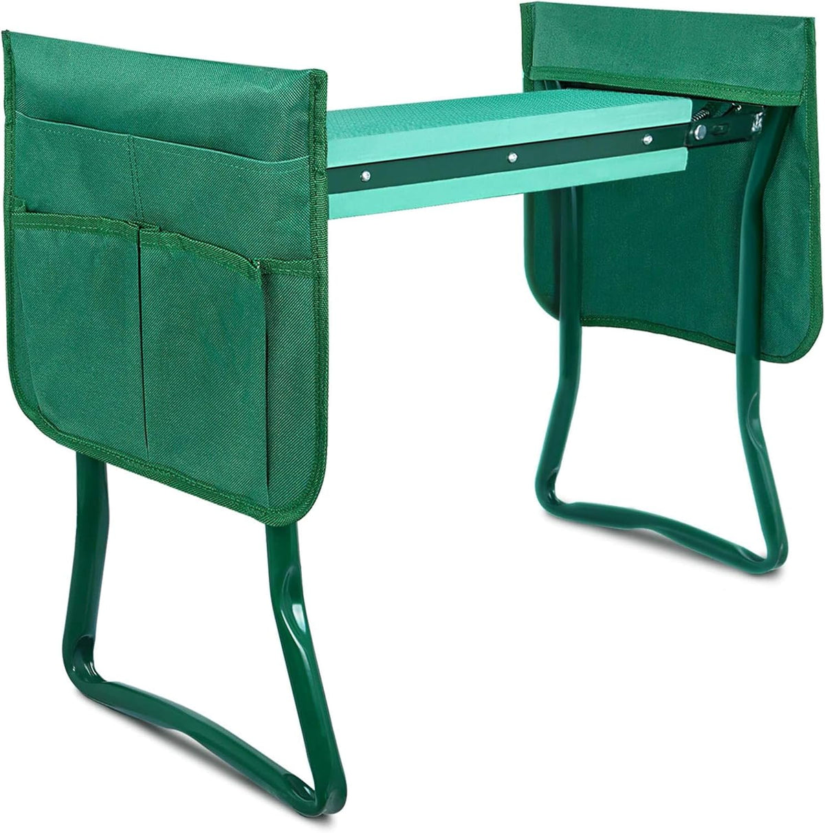 Garden Kneeler and Seat Foldable Kneeling Bench with Sturdy Soft EVA Foam Pad for Outdoor, Fishing, Camping, 2 Tool