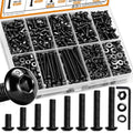 mankk 1001PCS M3 Screws,Hex Socket Button Head Bolt Assortment Kit