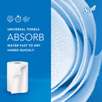 Hard Roll Paper Towels, Bulk, 12 Rolls x 800' (01052)
