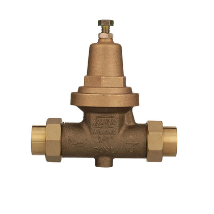 Zurn Wilkins 34-70XLDU 3/4" 70XL Pressure Reducing Valve with Double Union FNPT Connection