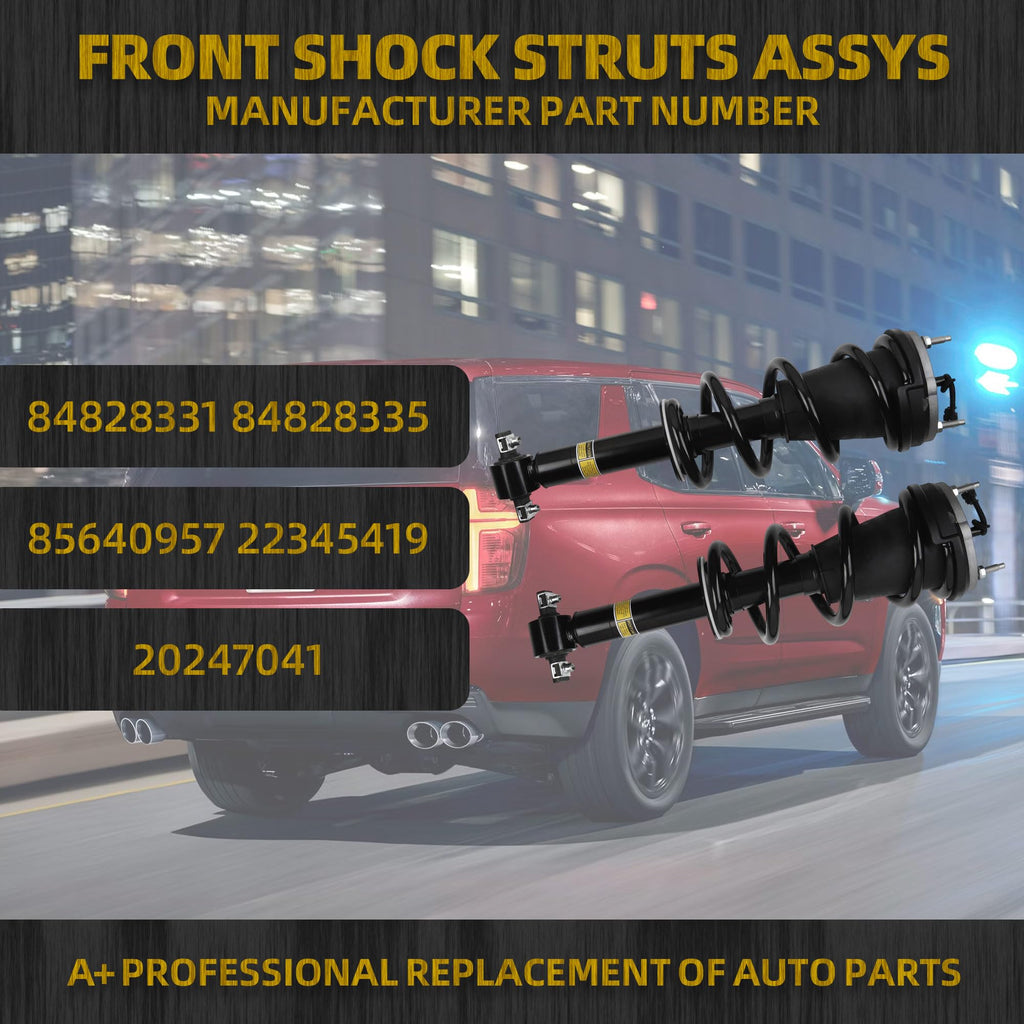 Dasbecan 2Pcs Front Struts Assembly Compatible With Cadillac Escalade 21-24