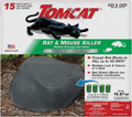 Rat & Mouse Killer Refillable Rockscape Bait Station | 1 Refillable Station and 15 Block Baits, Discreetly Place