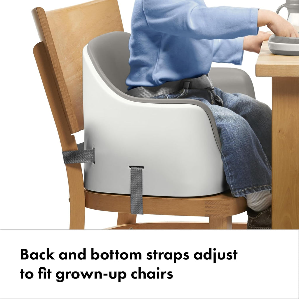 Nest Booster Seat with Removable Cushion - Gray
