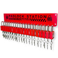 Lockout Tagout Locks Station with 20 Loto Locks Keyed Different