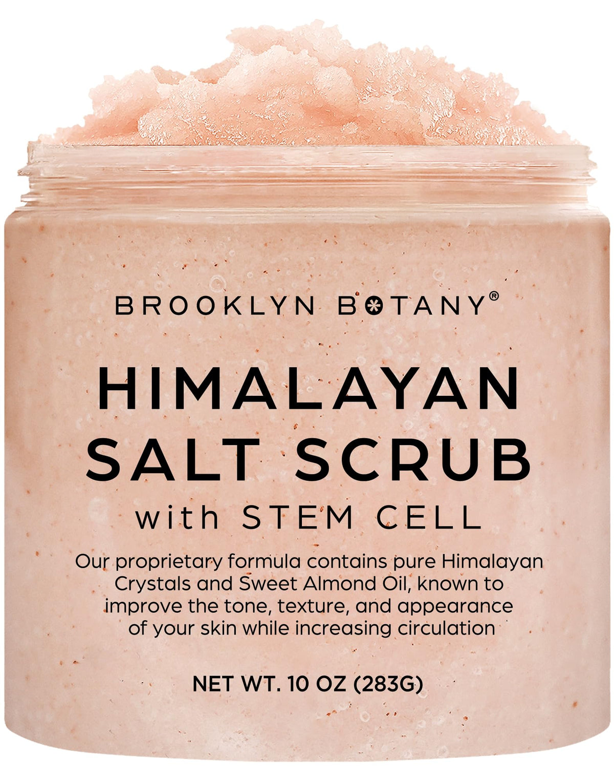 Himalayan Salt & Stem Cell Body Scrub - 10 oz