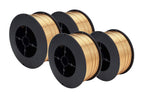 SÜA - ERCuSi-A Silicon Bronze MIG Wire - 2 Lb x 0.035" (4 SPOOLS)