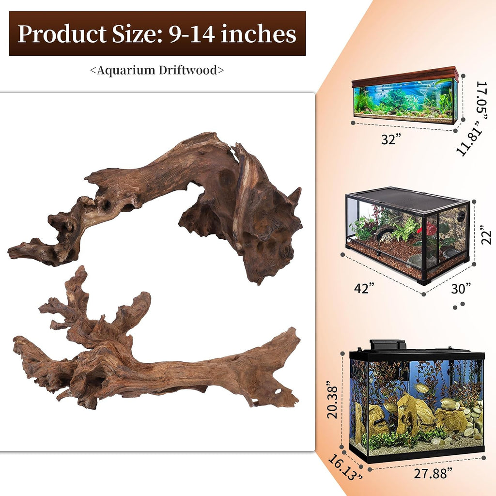 Natural Large Driftwood for Aquarium Decor Fish Tank Decorations