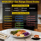 W10828837 W10569582 Electric Range Knob Replacement for Whirlpool