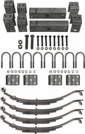 7000lb Tandem Trailer Axle Suspension Kit | Spring U-Bolt Hanger Kit
