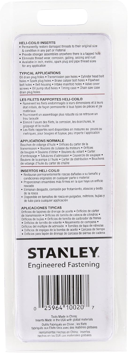 Helicoil 5521-5 5/16-18 Inch Coarse Thread Repair Kit