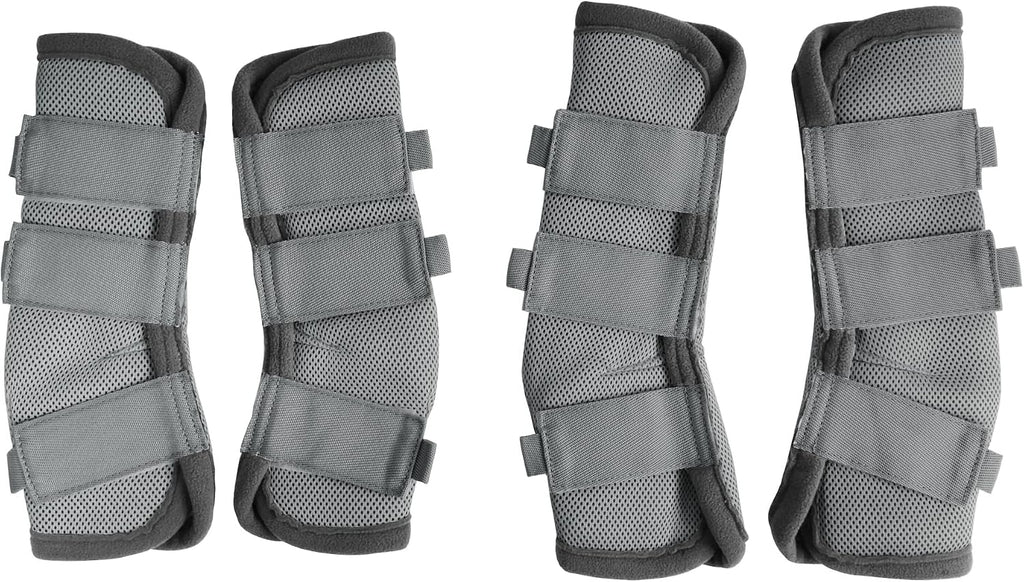 Horse Fly Boots Set of 4 Non Slip Breathable Mesh Leg Protection