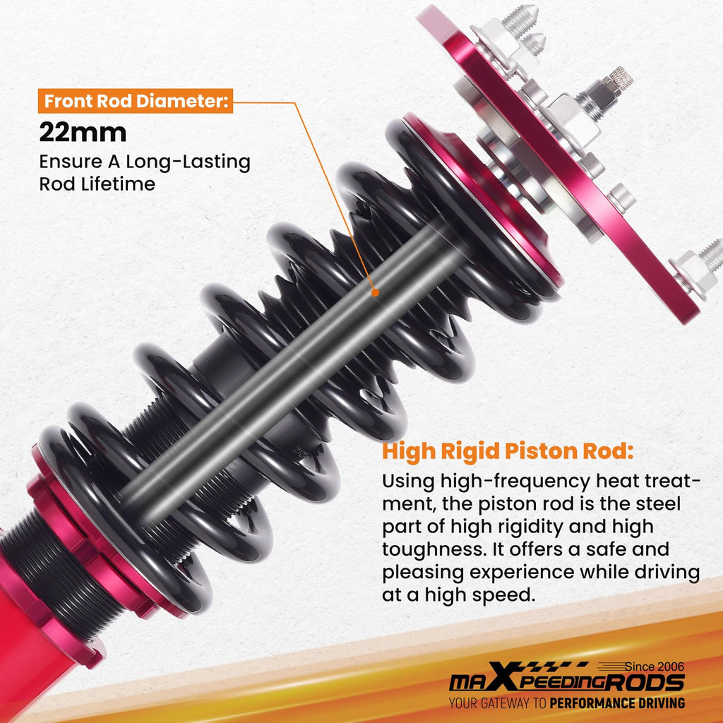2Pcs Front Coilovers for Subaru BRZ 2012-2020
