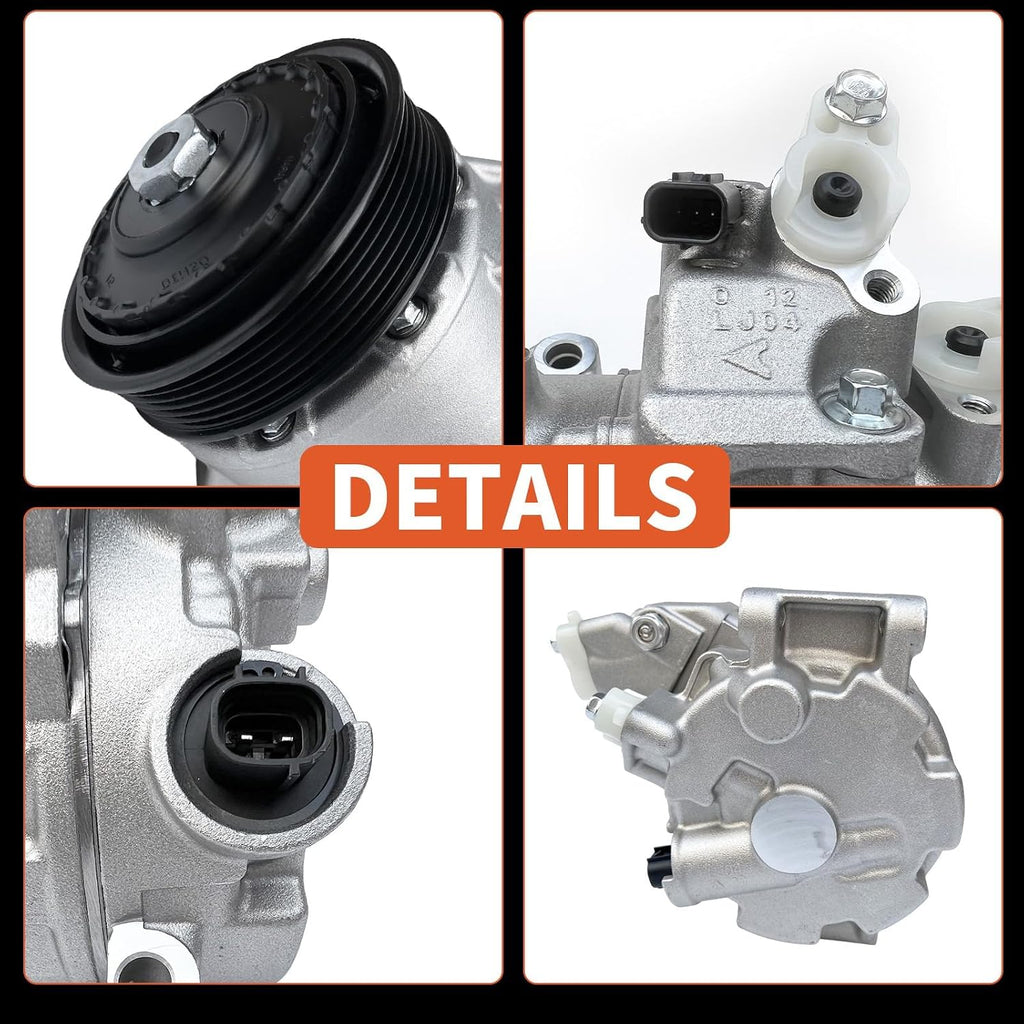 A/C Compressor with Clutch for Toyota Camry 2.5L 2012-2017,CO 11303C