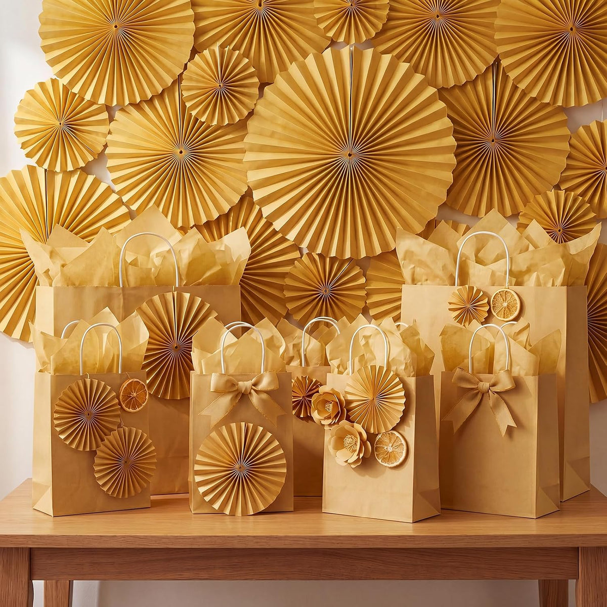 160 Sheets Gold Tissue Paper for Gift Bags 14 X 20 Inches