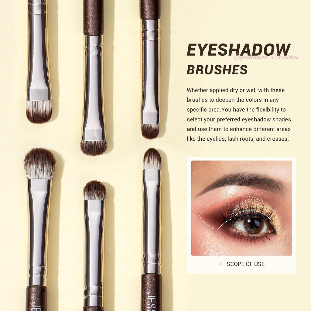Eyeshadow Brush 15pcs Eyeliner & Eye Makeup Brush Professional T499