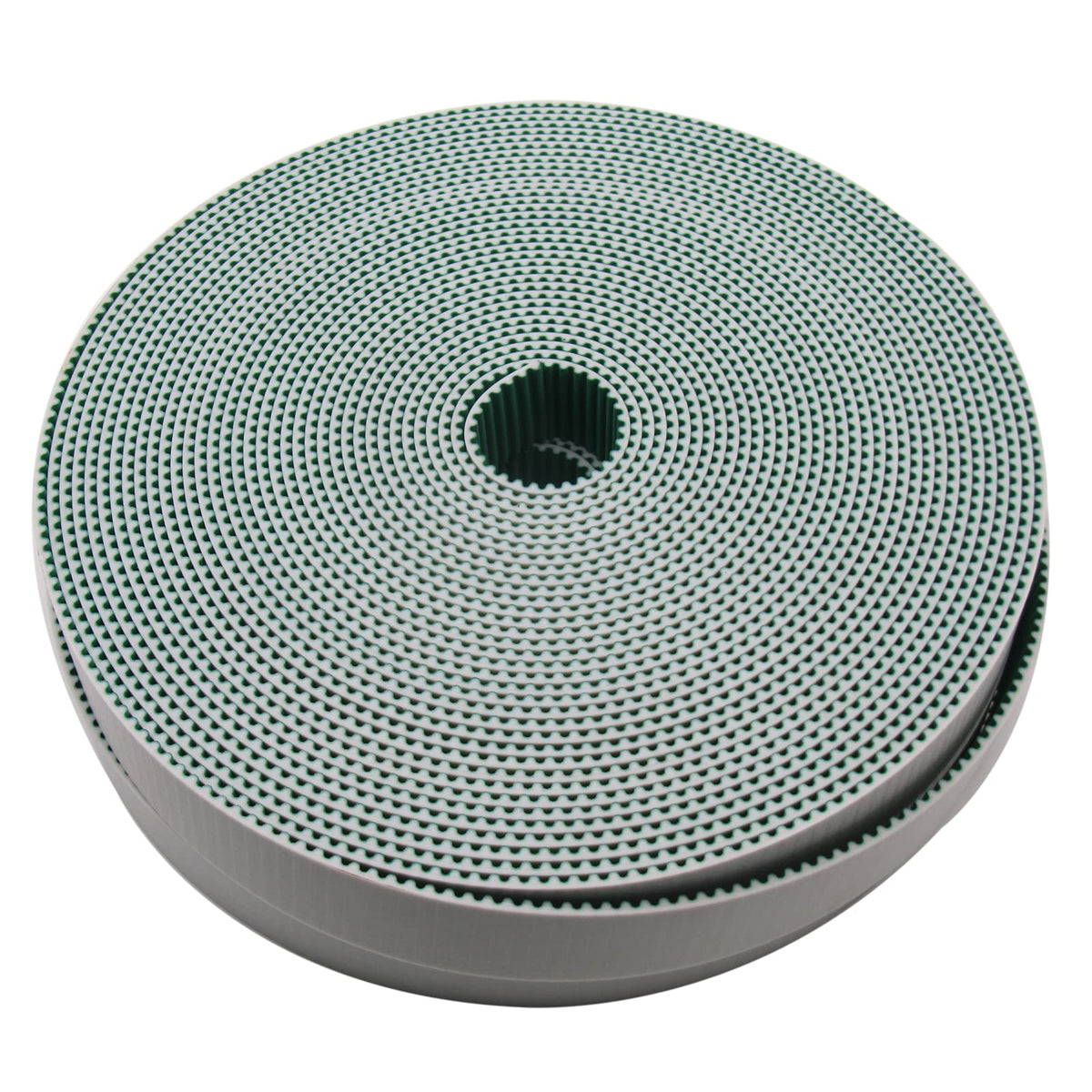 CKPSMS Brand -PU White STD STS S5M Open Timing Belt with Steel Wires for Industrial Machines (Width:10MM, Length:50Meters)