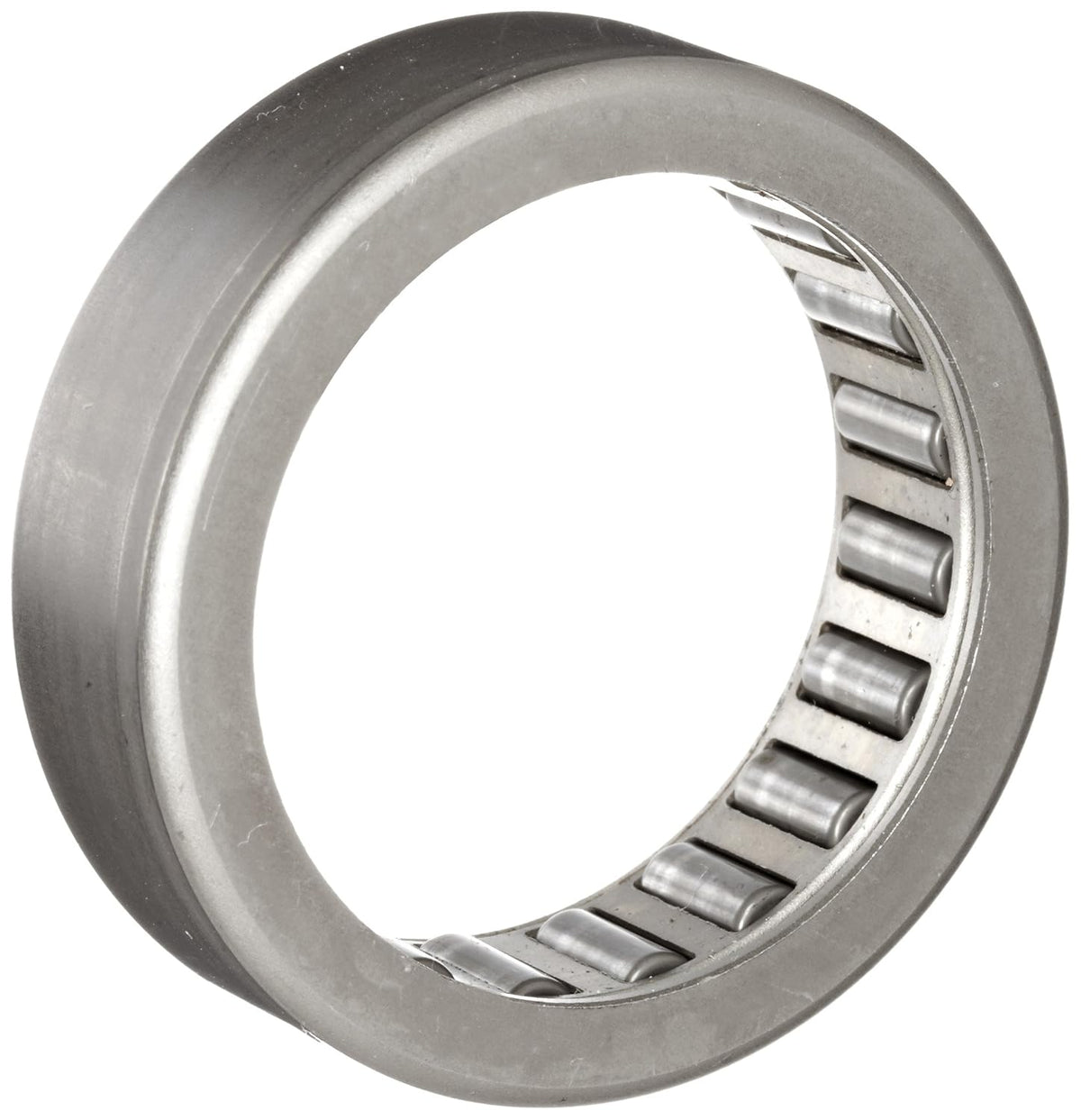 INA SCH108 Needle Roller Bearing, Heavy Series, Steel Cage, Open End, Inch, 5/8" ID, 7/8" OD, 1/2" Width, 17600rpm Maximum Rotational Speed, 2750lbf Static Load Capacity, 2250lbf Dynamic Load Capacity