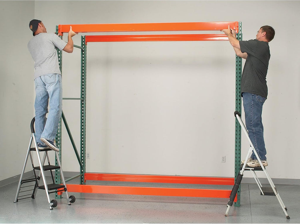 AK Industrial Teardrop Pallet Rack Beam - 120in.L, Model Number AK-RBI-120-5